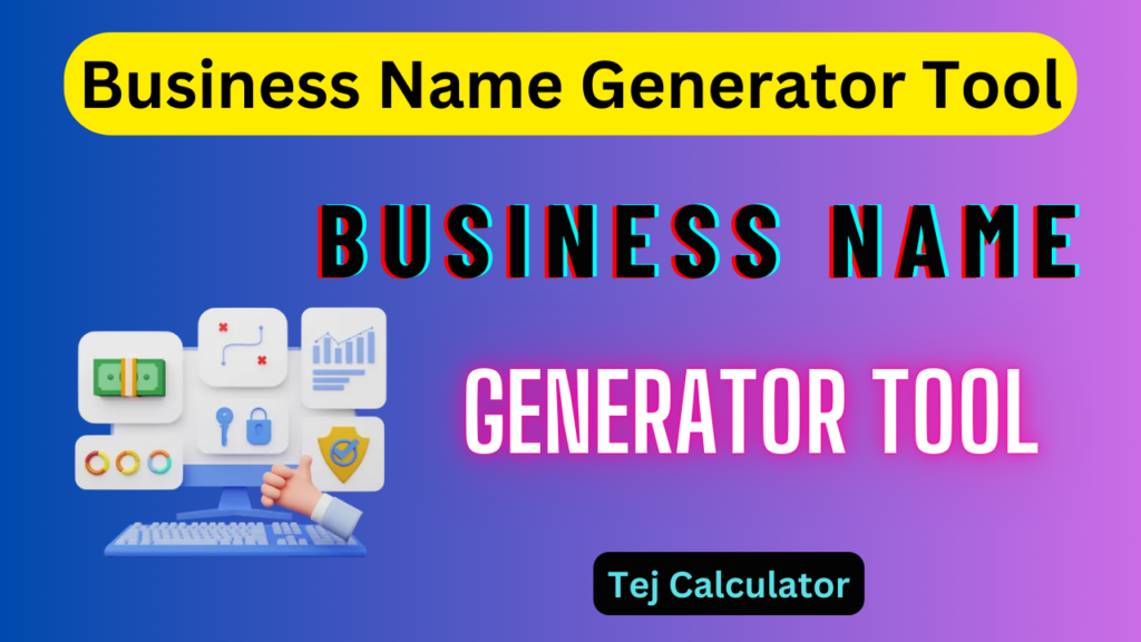 Business Name Generator Tool