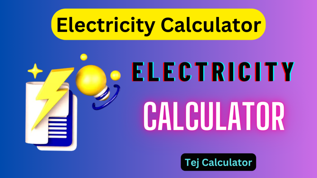 Electricity Calculator